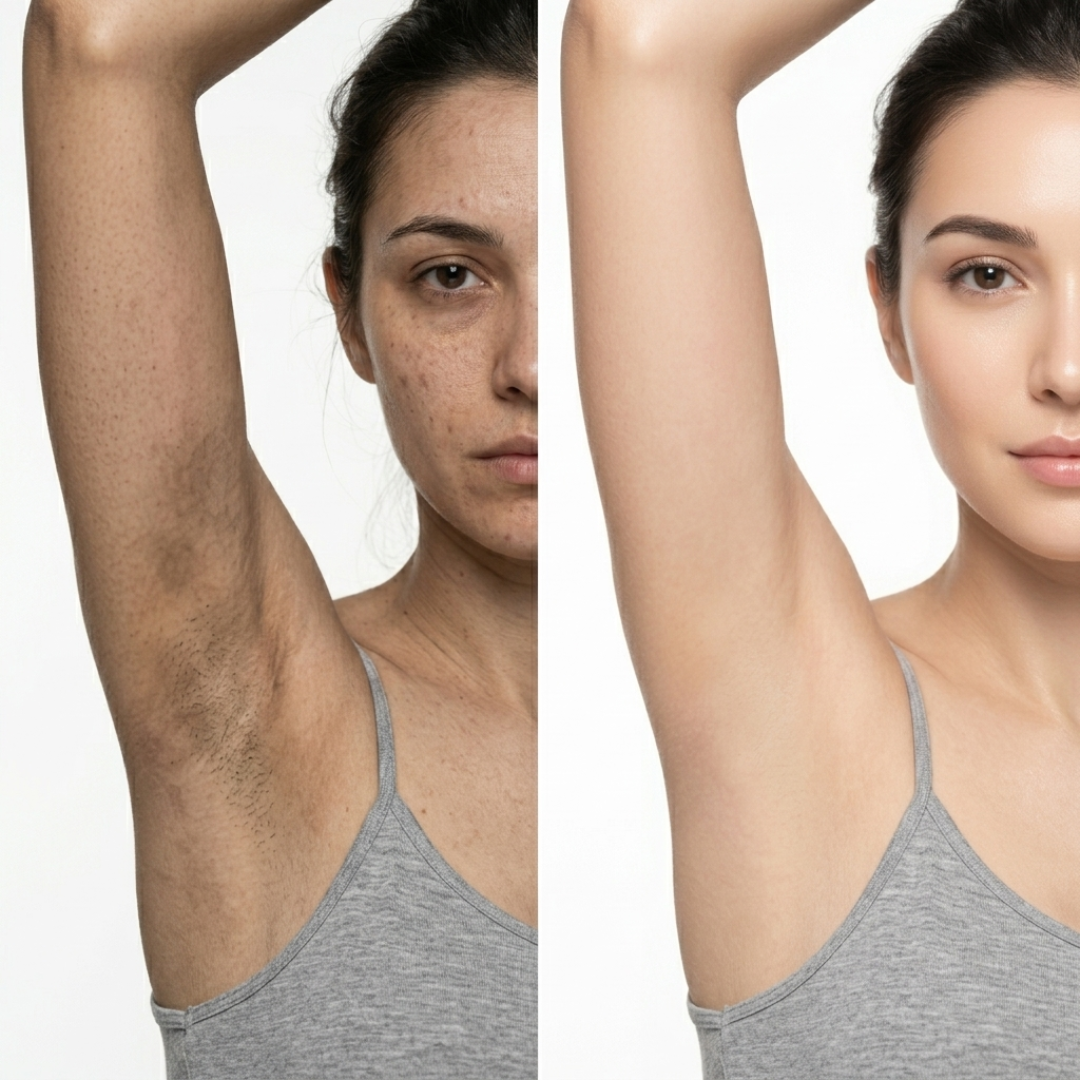Minimalist 8% Glycolic Acid Exfoliating Toner – Exfoliate, Brighten & Smooth Skin Texture – For Face, Neck, Underarms & Feet – With Bamboo Water & Aloe Extract – Fades Pigmentation, Dark Patches, Dryness & Cracked Heels