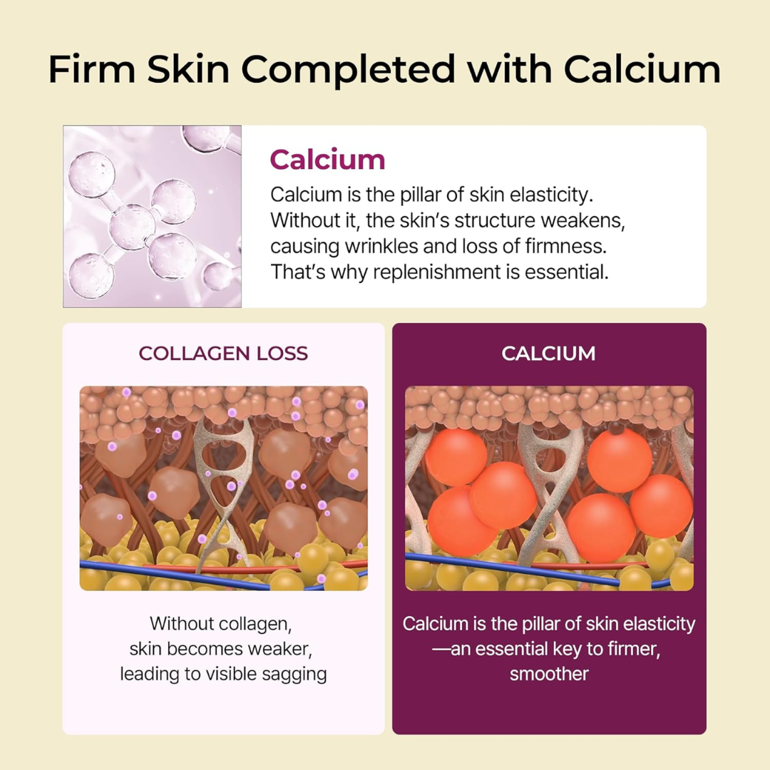 Calcium & Collagen Multi Balm Stick | Anti-Aging Wrinkle Core Stick for Eyes, Face & Neck | Deep Hydration & Firming