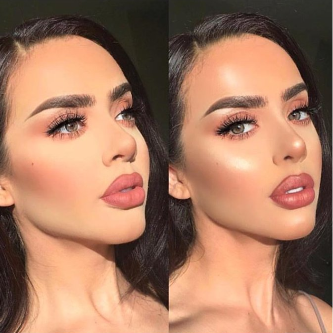 Kashe's Flawless Look Trio Bundle | High Coverage Foundation, Blush Highlighter & Glass Lips | Waterproof & Long-Lasting