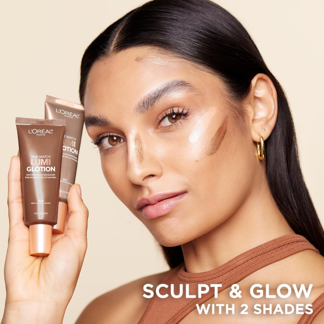 L'Oreal 3-in-1 Glow Perfecter – Moisturizer + Highlight + Natural Glow