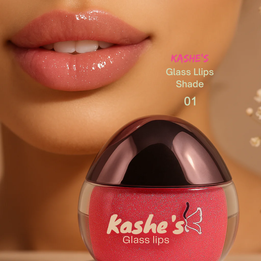 Kashe's Flawless Look Trio Bundle | High Coverage Foundation, Blush Highlighter & Glass Lips | Waterproof & Long-Lasting