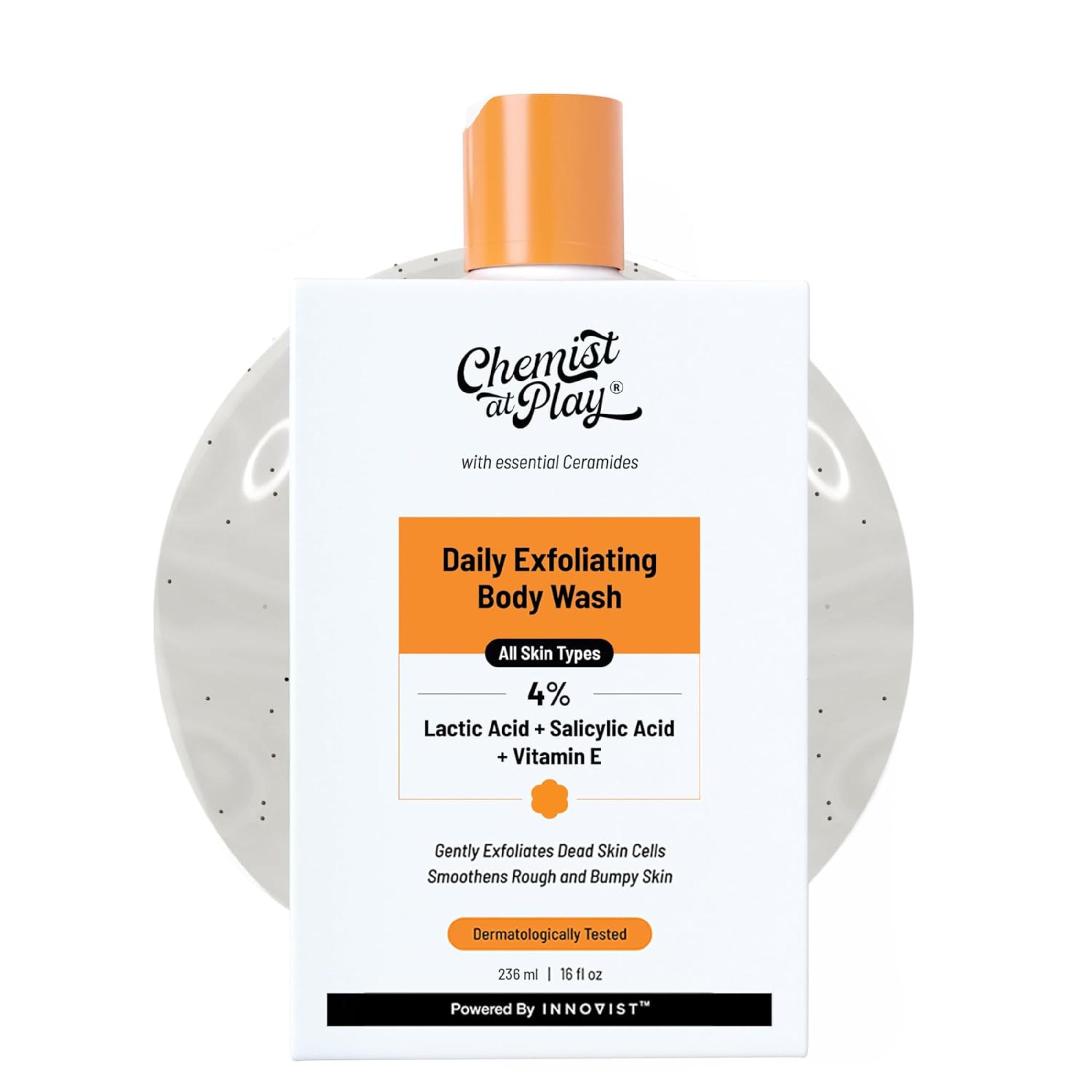 Exfoliating Body Wash (Instant Removing tan & Brighten up skin)