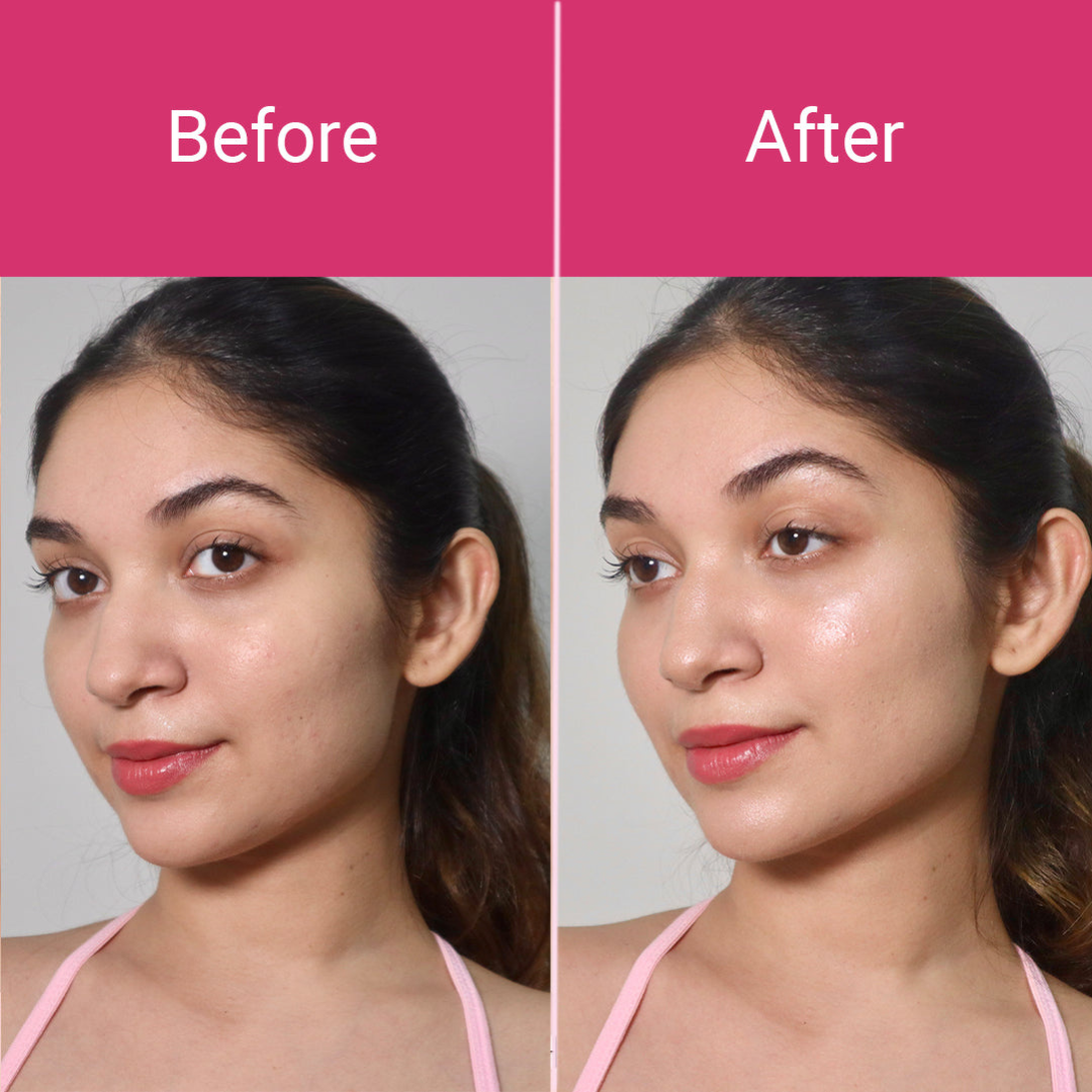 Foxtale Super Glow moisturizer + Primer (glowy & hydrated for smooth base and blur pores)