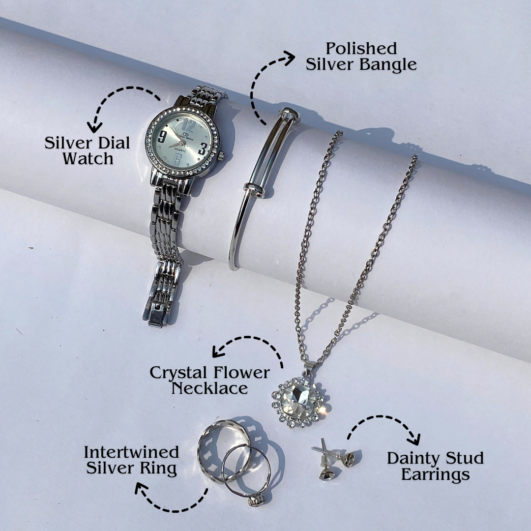 Majestic Pearl 6PCS Jewelry Set