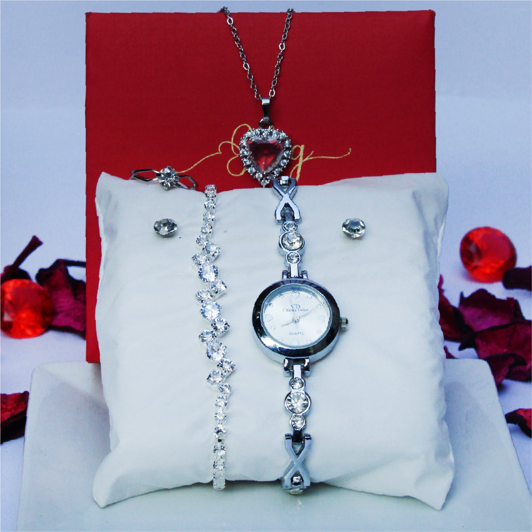 💖 6PCS Heart of Elegance Valentine's Gift Set 💖