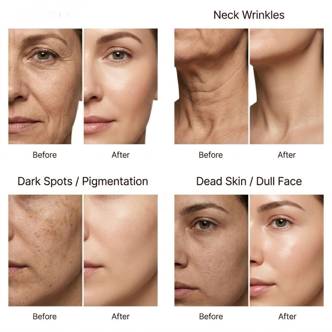 Dr. Melaxin Calcium Multi Balm Stick | Anti-Aging Wrinkle Care with Collagen & Elastin | Reduces Wrinkles, Dark Spots & Pigmentation