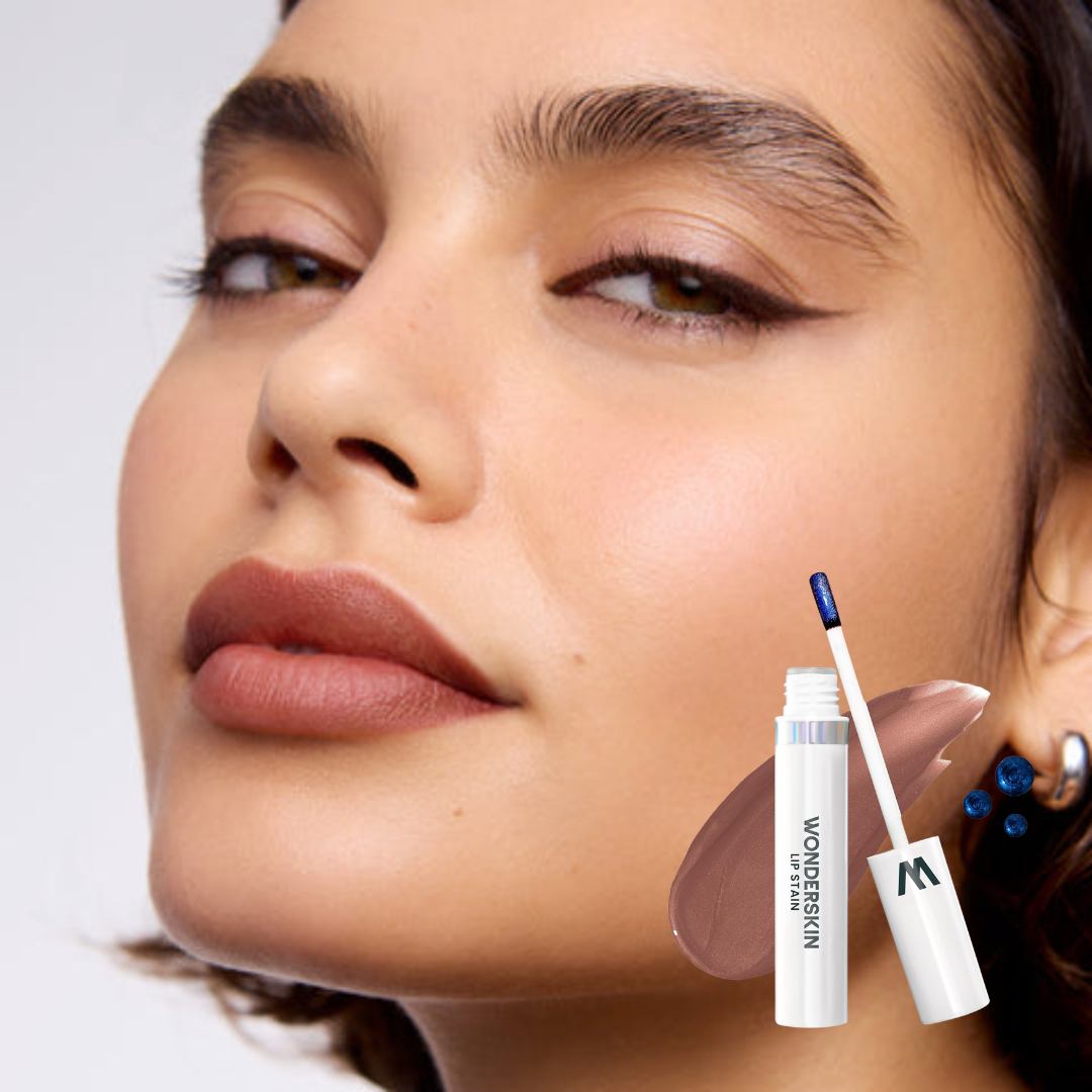 Wonderskin Wonder Blading Lip Stain Kit | 2-Step Transfer-Proof Lip Color | Long-Lasting & Smudge-Resistant