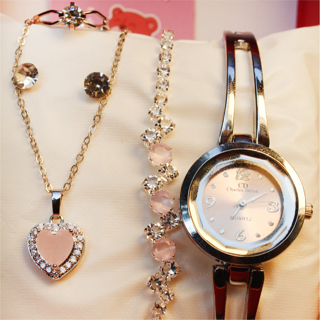 💖 6PCS Heart of Elegance Valentine's Gift Set 💖
