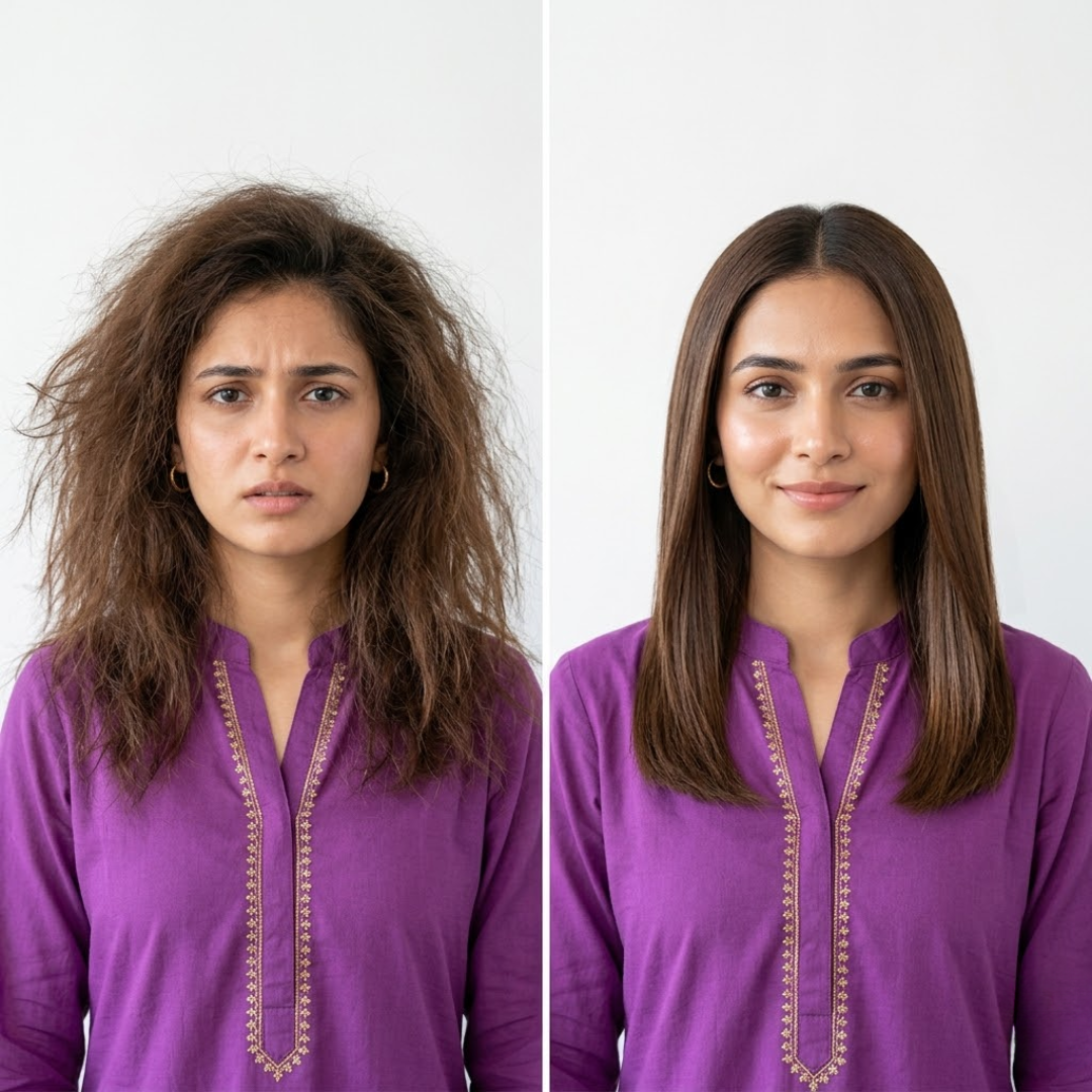 Truly Komal Repair & Shine Deep Conditioning Mask – 50% OFF – Repair Damaged Hair in Just 10 Minutes – With Keratin Complex – Deep Conditioning, Frizz Control & Salon Shine
