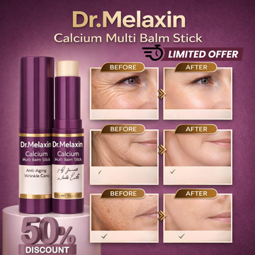 Dr. Melaxin Calcium Multi Balm Stick | Anti-Aging Wrinkle Care with Collagen & Elastin | Reduces Wrinkles, Dark Spots & Pigmentation