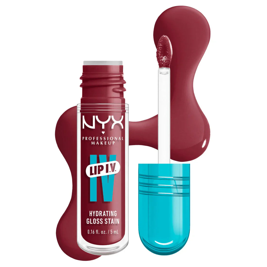 NYX Hydrating Lip Gloss Stain (Hydration + 24H Long-lasting Stain)