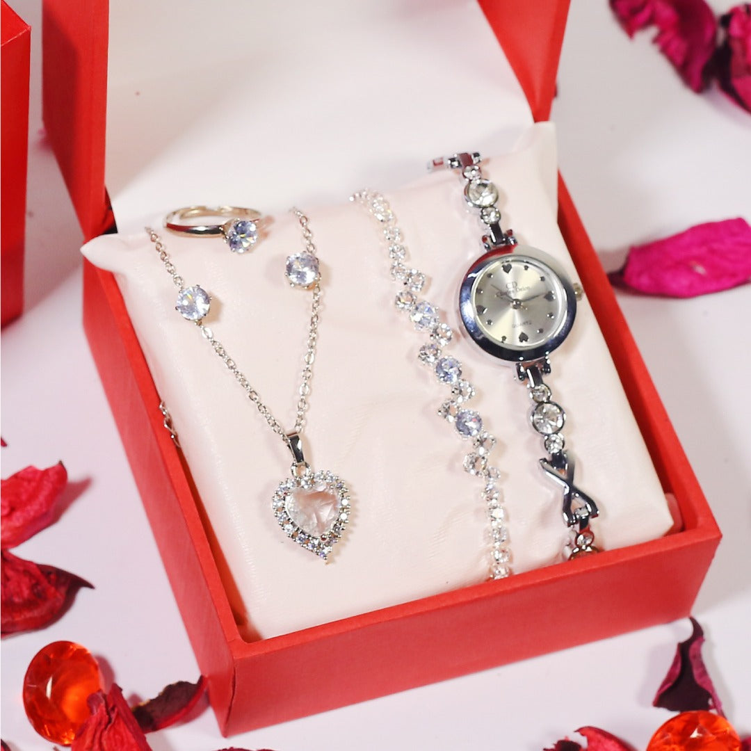6pcs Eternal Love Jewelry Set