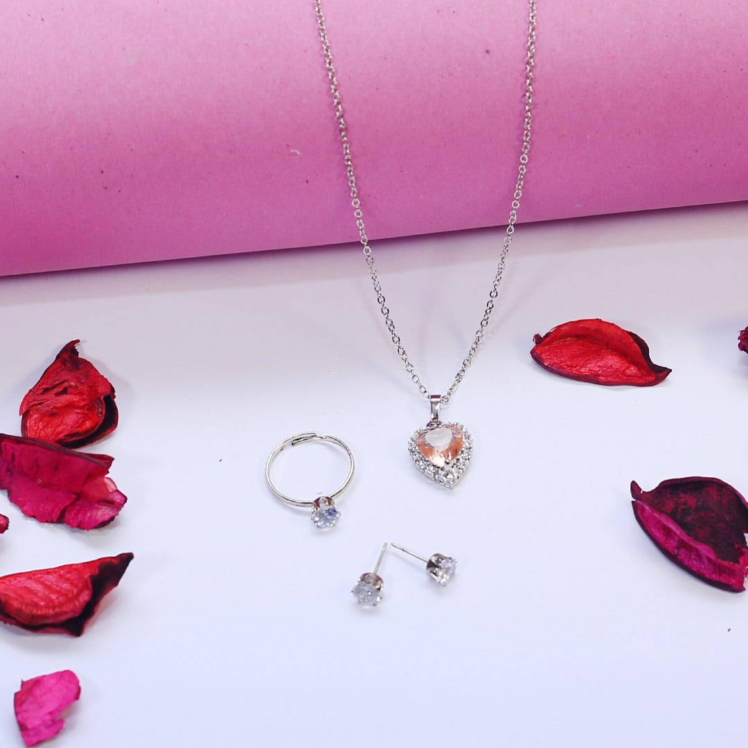 6pcs Love's embrace jewelry gift set
